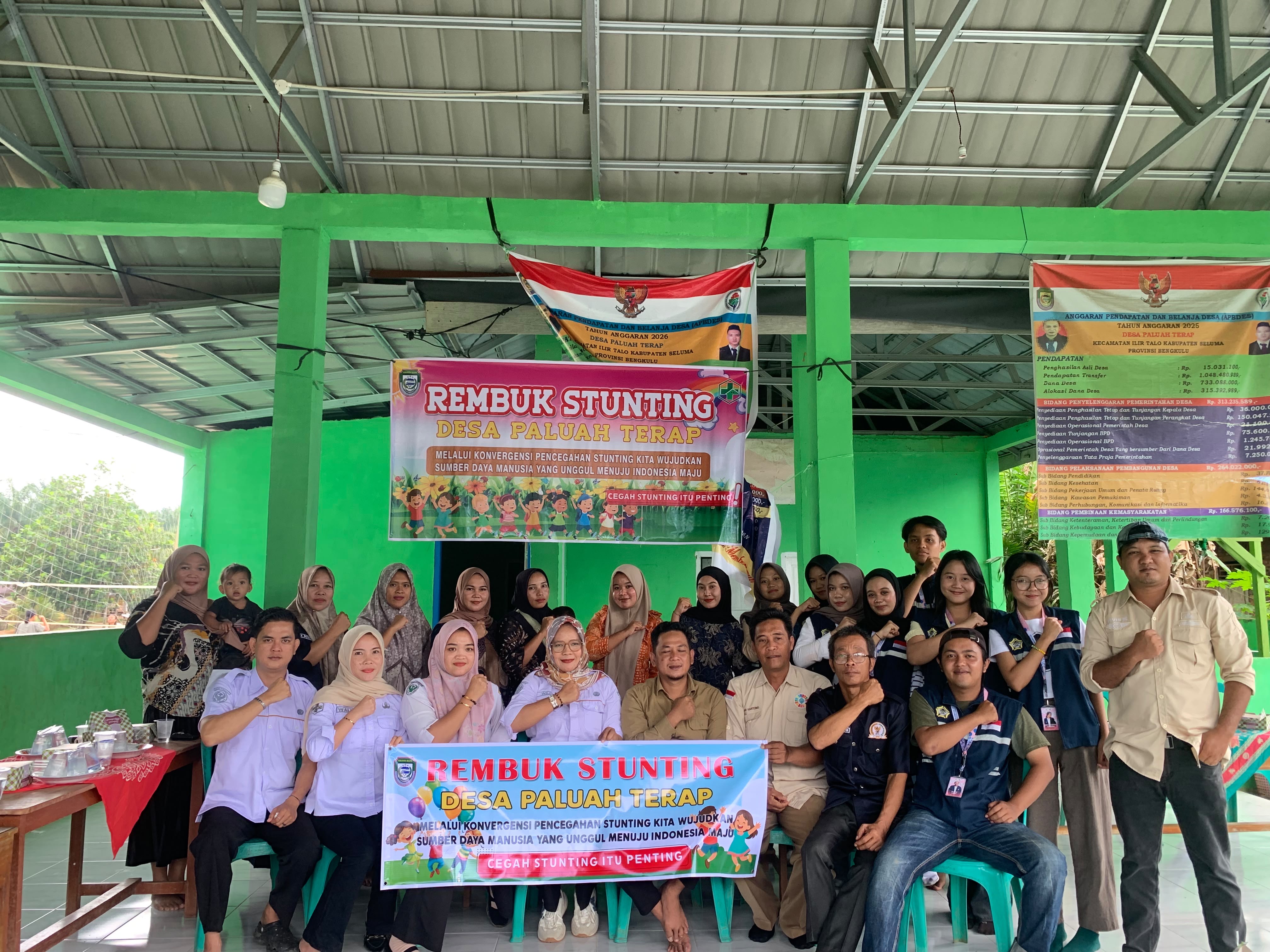 Foto Rembuk Stunting Desa Paluah Terap
