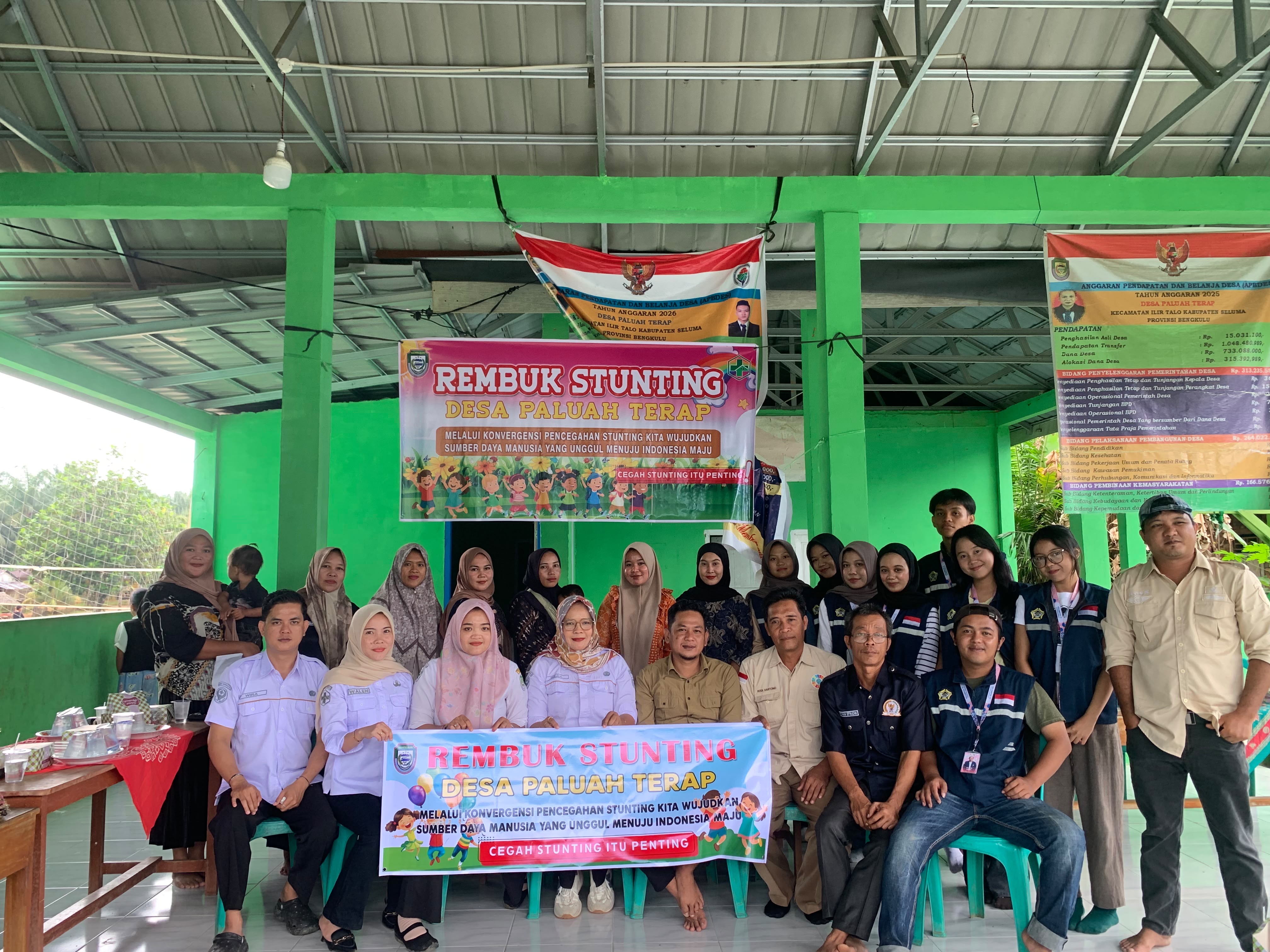 Foto Rembuk Stunting Desa Paluah Terap