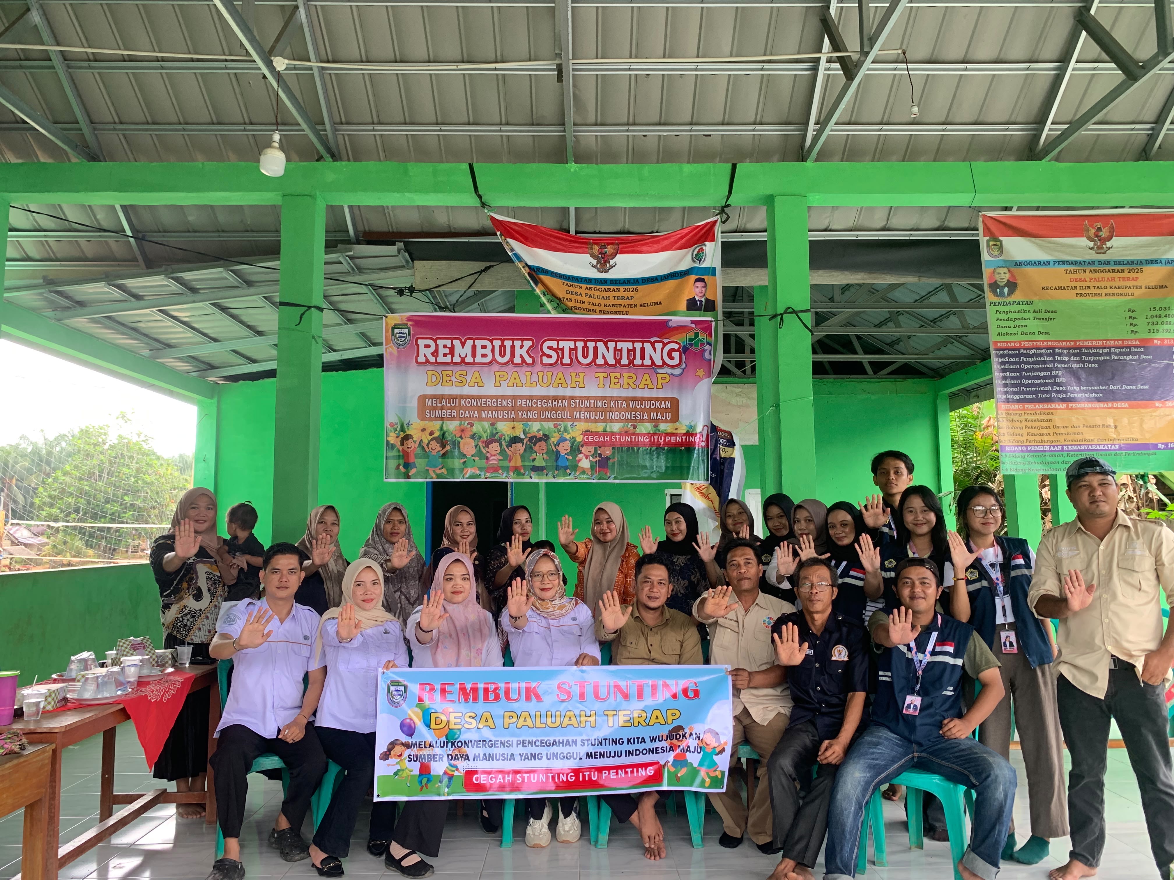 Foto Rembuk Stunting Desa Paluah Terap